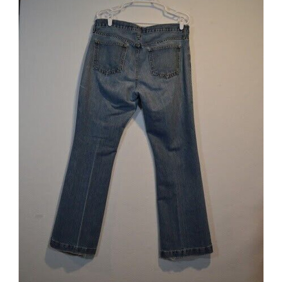 Gap 1969 Jeans Long and Lean Size 12 Womens Blue Boot Cut Casual - Picture 5 of 12